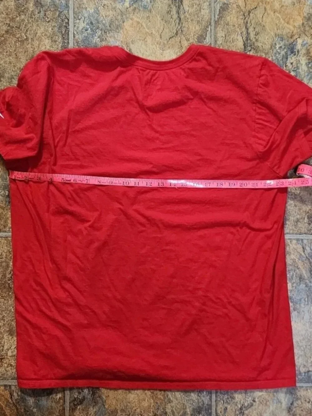 Nike Mens Sz XXL T-Shirt Short Sleeve Red White Nike Swoosh